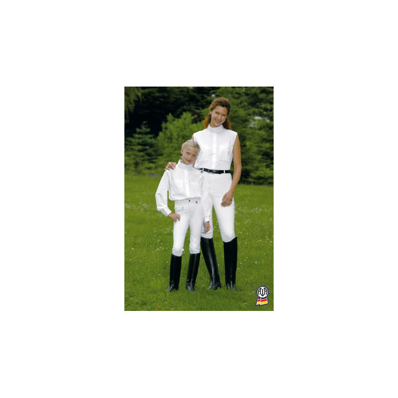 ELT wedstrijdblouse zonder mouw, wit