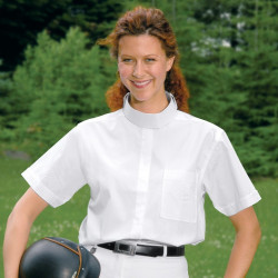 Elt Wedstrijdblouse Monika, korte mouw, wit