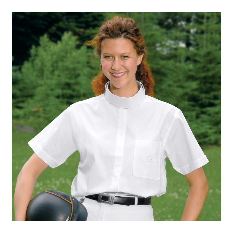 Elt Wedstrijdblouse Monika, korte mouw, wit