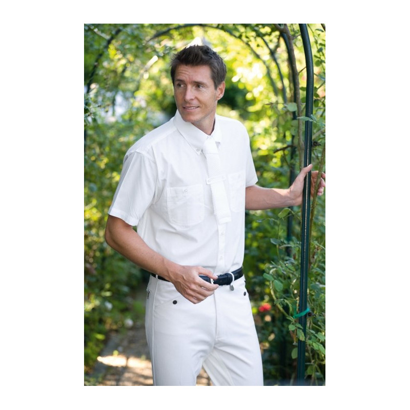 Kantrie heren wedstrijdshirt, wit