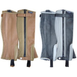 HH Minichaps 'Soft Leather', Bruin/Camel