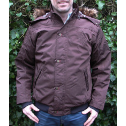 BR waterdicht heren bomberjack Lochside, bruin