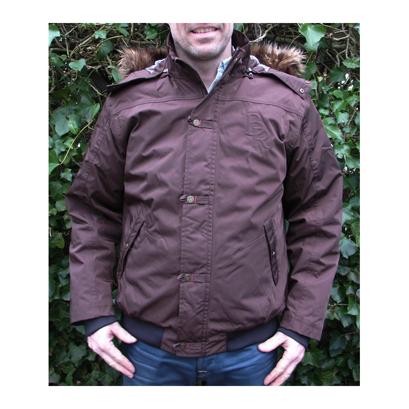 BR waterdicht heren bomberjack Lochside, bruin