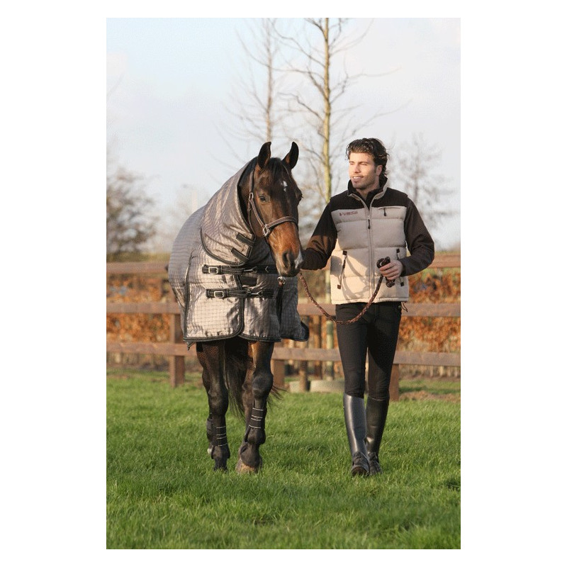 BR Latte Macciato heren bodywarmer, Light Taupe