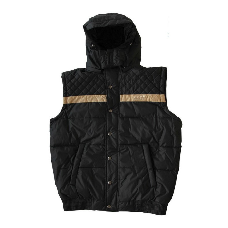 ELT herenbodywarmer Florian, Zwart