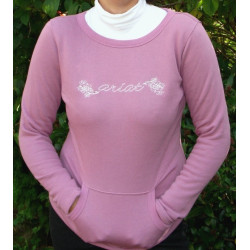 Ariat Dahlia Fleece Top, orchid