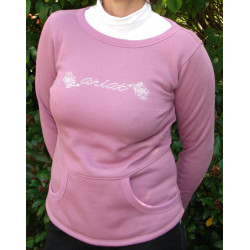 Ariat Dahlia Fleece Top, orchid