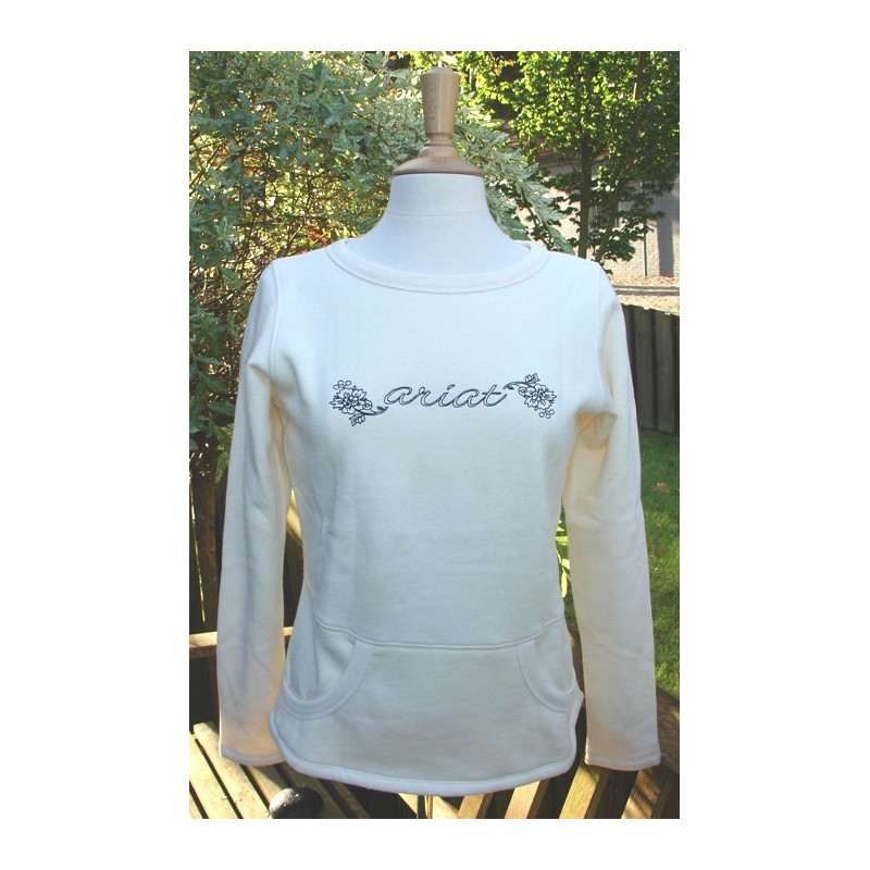 ARIAT Dahlia Fleece Top, Chamois