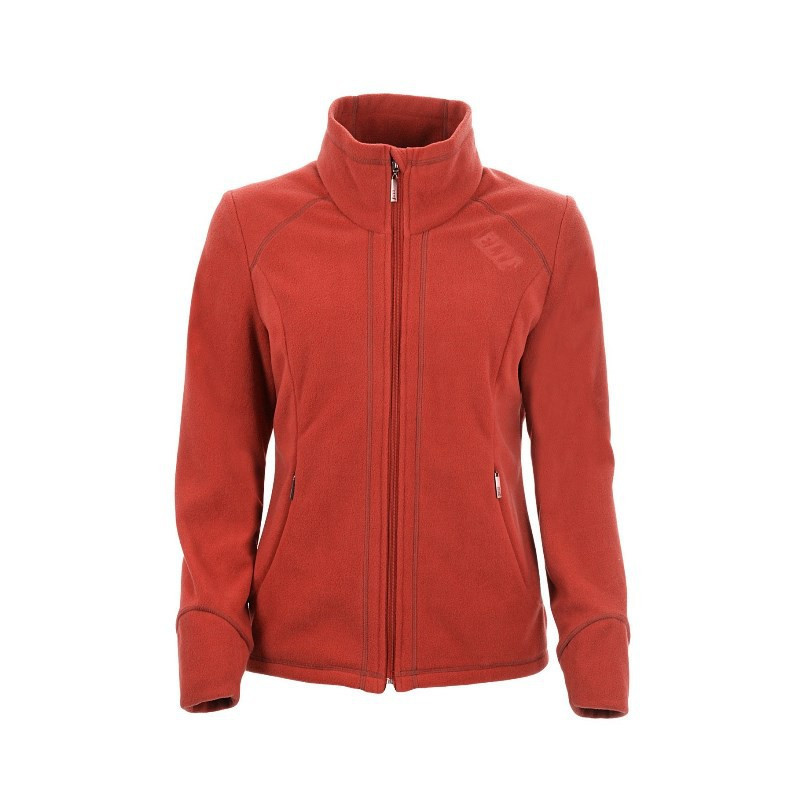 Elt fleecejack Stella, roestbruin (oranje)