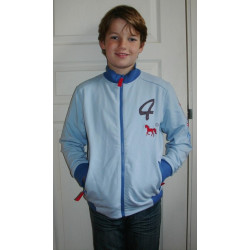 BR 4-Ever-Horses Sweatshirt,Blue Bell