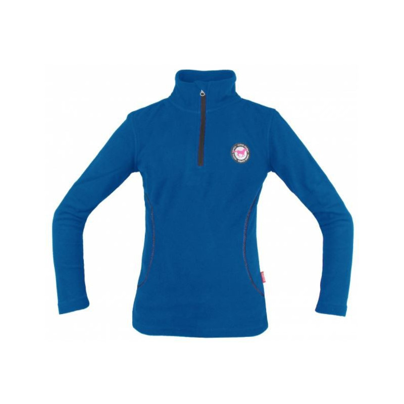 Red Horse Fleece Pully, Cobalt