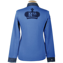 Shirt RHA Cobalt, dazzling blue