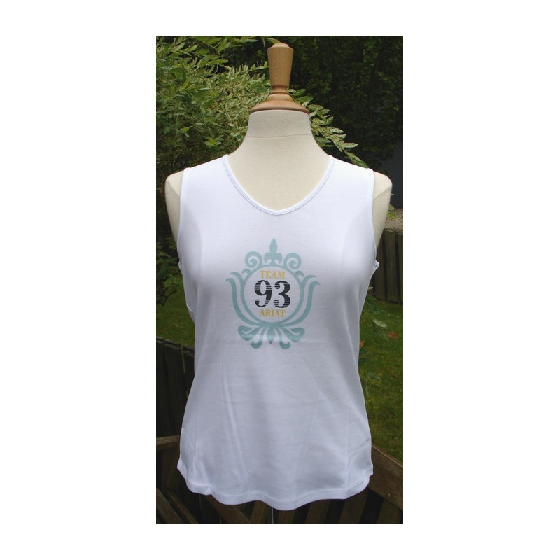 ARIAT Team Ariat Tank, Wit