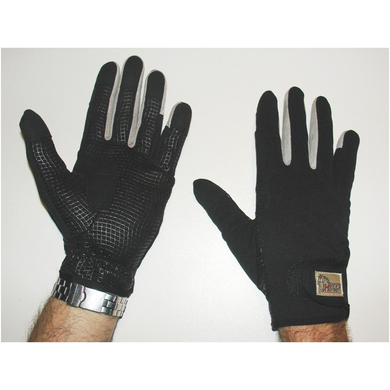 Harry's Horse SUPERGRIP handschoen NON-SKID, Zwart, XXL