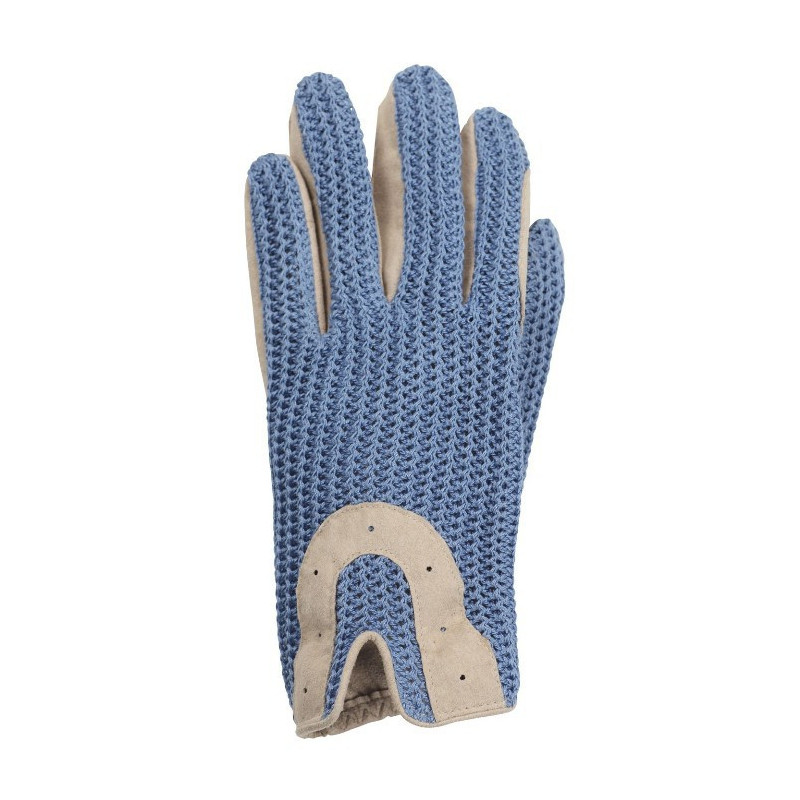 ELT Crochet rijhandschoen, sky blue