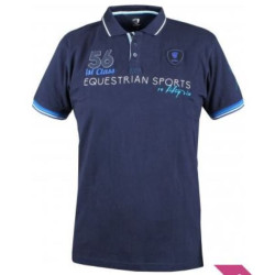 Horka heren poloshirt, Blue lagoon