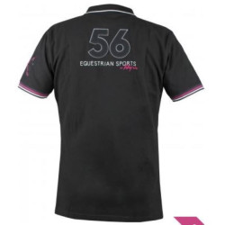 Horka heren poloshirt, Zwart