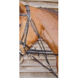 S&K Goque bijzetteugel, zwart