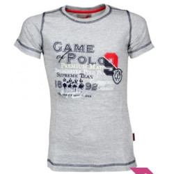 Red Horse T-shirt Harlem, grijs