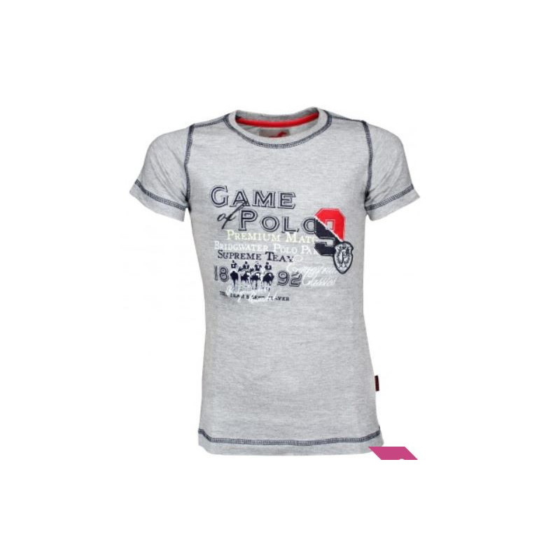 Red Horse T-shirt Harlem, grijs