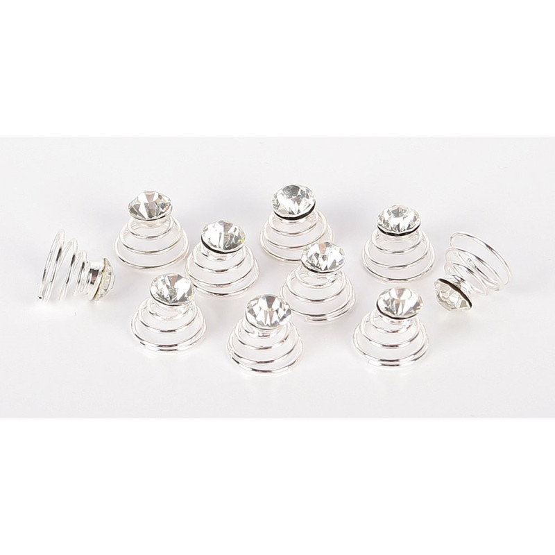 Harry's Horse Manen Curly Crystal, Zakje met 10 stuks