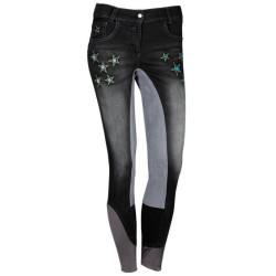 HH Rijbr. Cambridge Plus, Kunstl.Zit, Zwart