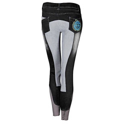 HH Rijbr. Cambridge Plus, Kunstl.Zit, Zwart