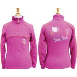 Harry's Horse Youngstars fleece trui, Cactus Flower