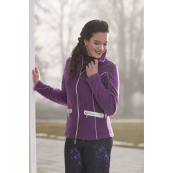 Lauria Garrelli fleecejas Moena, paars