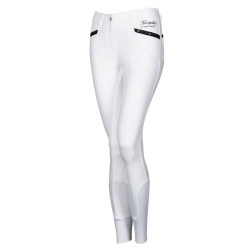 Harry's Horse rijbroek Montpellier Plus, kunstl. zit, Wit