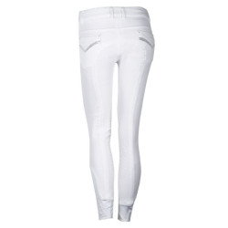 Harry's Horse Rijbroek Jewels Silicon, Wit