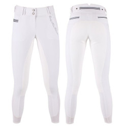 HP Rijbr Liz, Kunstleren Zit, Wit