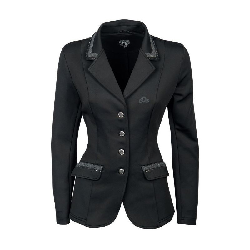 Wedstrijdjasje EQS Moonstone, zwart