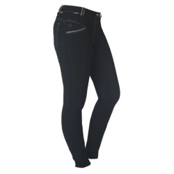 Horka rijbroek Belgrad, kunstleren zitvlak, Caviar