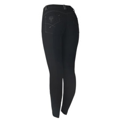 Horka rijbroek Belgrad, kunstleren zitvlak, Caviar