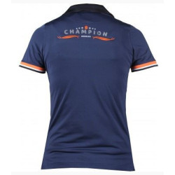 Horka damespolo Jersey, Donkerblauw