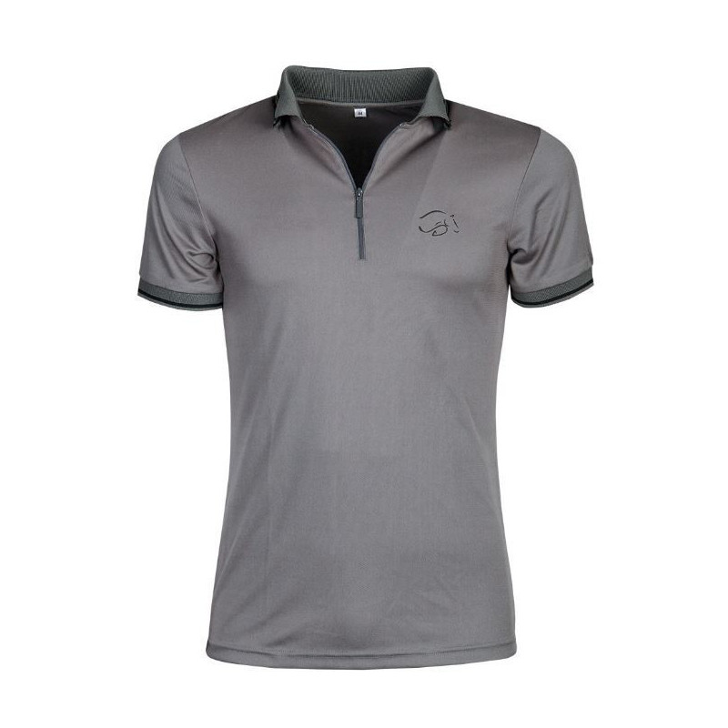 Harry's Horse poloshirt Liciano, grijs