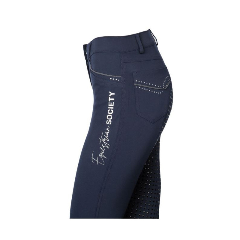 Harry's Horse Rijbroek Caledon Full Grip, Dress Blues