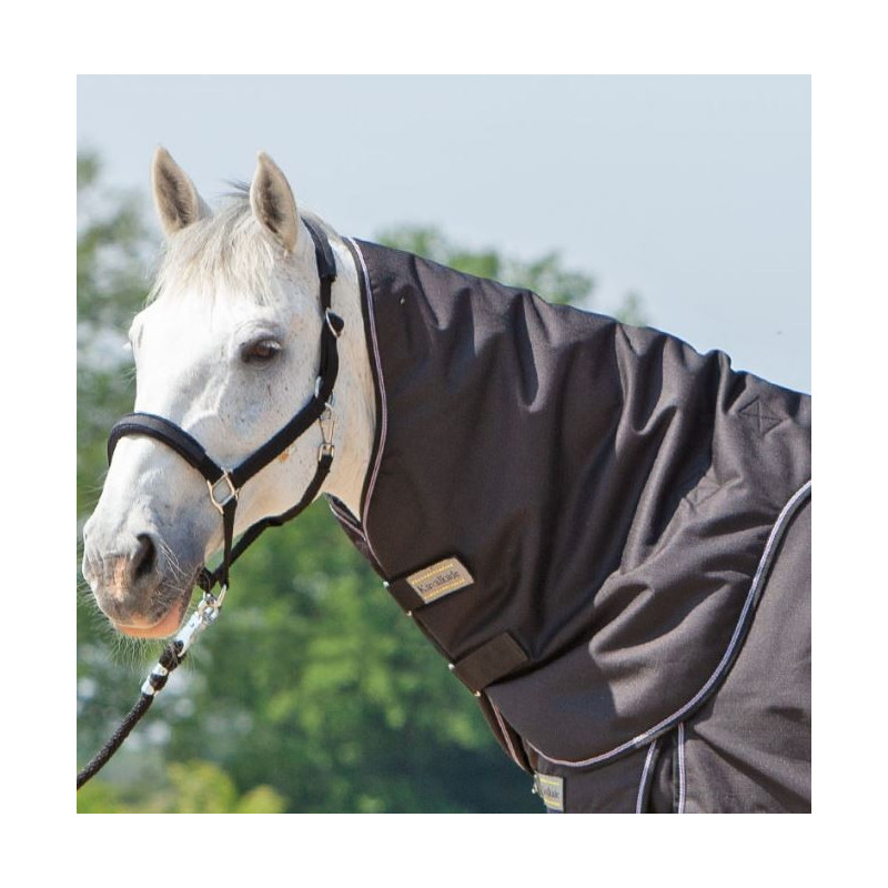 Halsdeken 100gr Kavalkade Alaska IV New, passend op 100/300gr Outdoordeken Alaska IV (New), Zwart