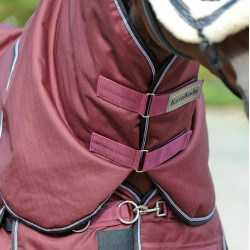 Halsdeken 100gr Kavalkade Alaska IV New, passend op 100/300gr Outdoordeken Alaska IV (New), Zwart