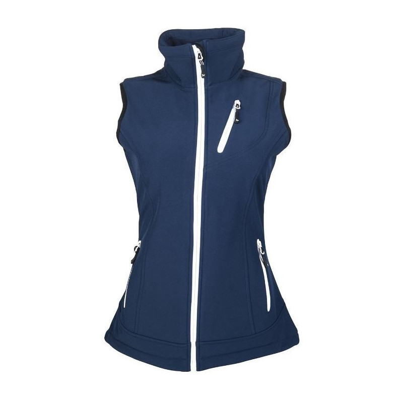 HKM softshell bodywarmer Allrounder, donkerblauw