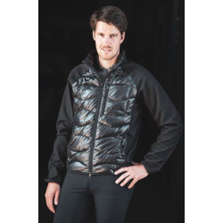 Harry's Horse Softshell padded jas Liciano, Zwart