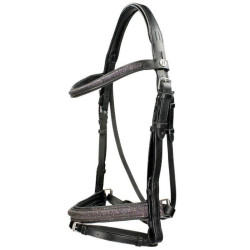 Harry's Horse hoofdstel Starlight, Zwart