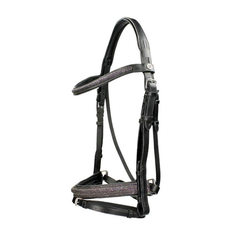 Harry's Horse hoofdstel Starlight, Zwart