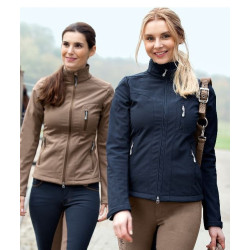 ELT Chiara Softshell jas, Nachtblauw