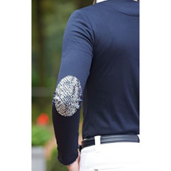 copy of Busse wedstrijdshirt Lemgo LS (lange mouw), Wit-Zilver