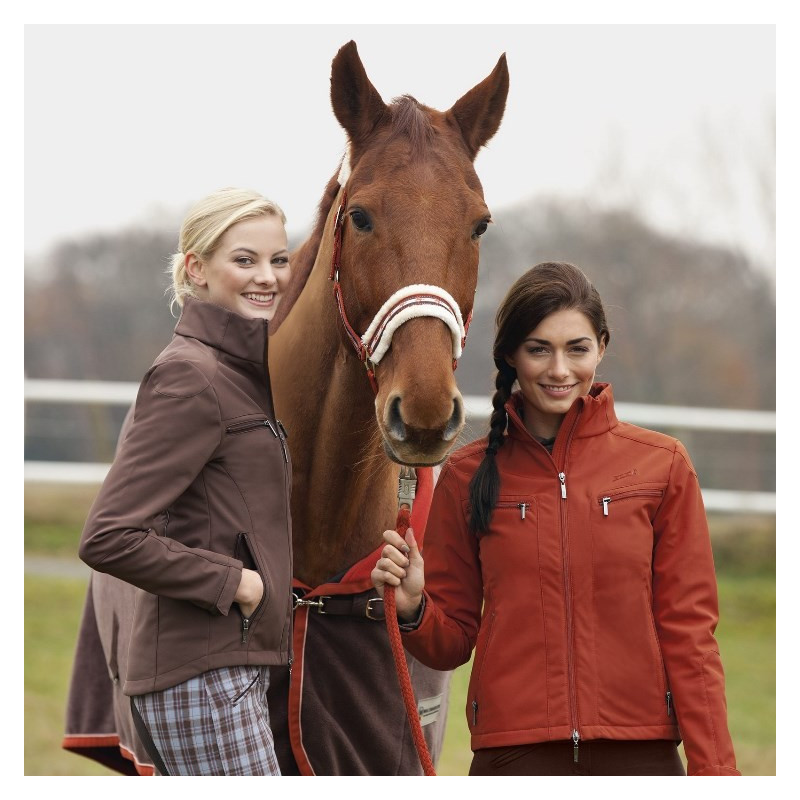 Elt Softshell jas Sandra, bruin