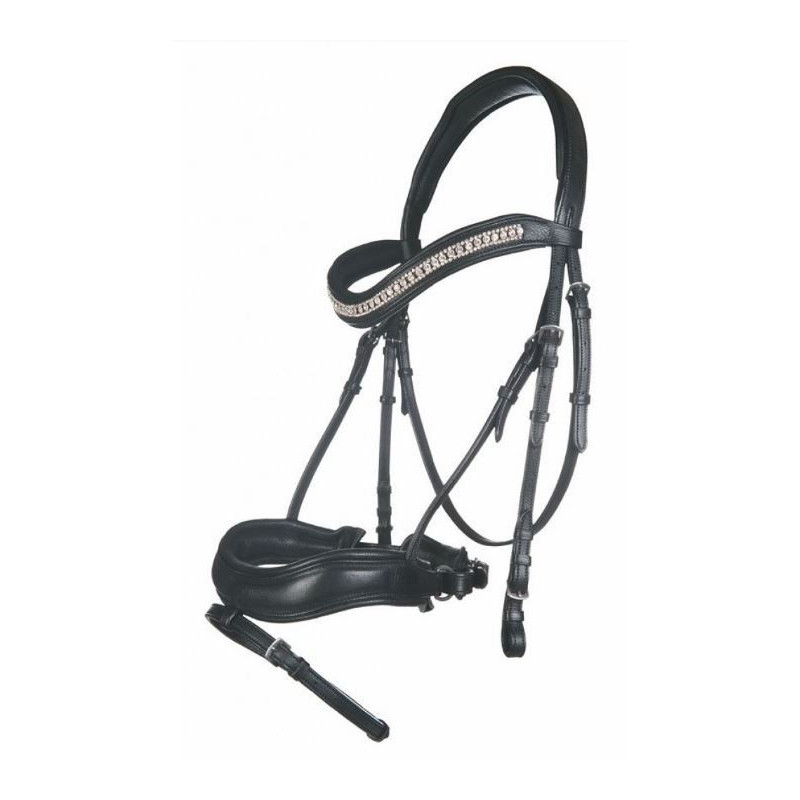 HKM hoofdstel Cavalli Puri, Zwart