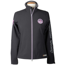 Harry's Horse Softshell jas Brackley, Dark Shadow