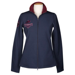 Harry's Horse softshell jas Tenbury, Black Iris
